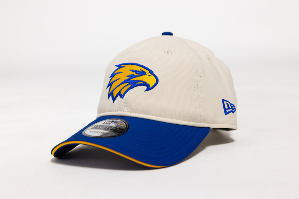 West Coast Eagles New Era AFLW Media Cap White (2026)