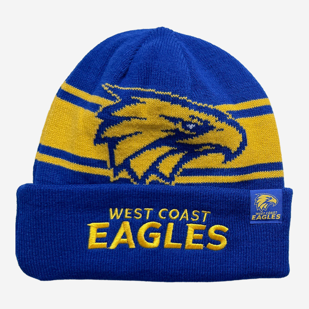 West Coast Eagles Transform Beanie Royal (2026)