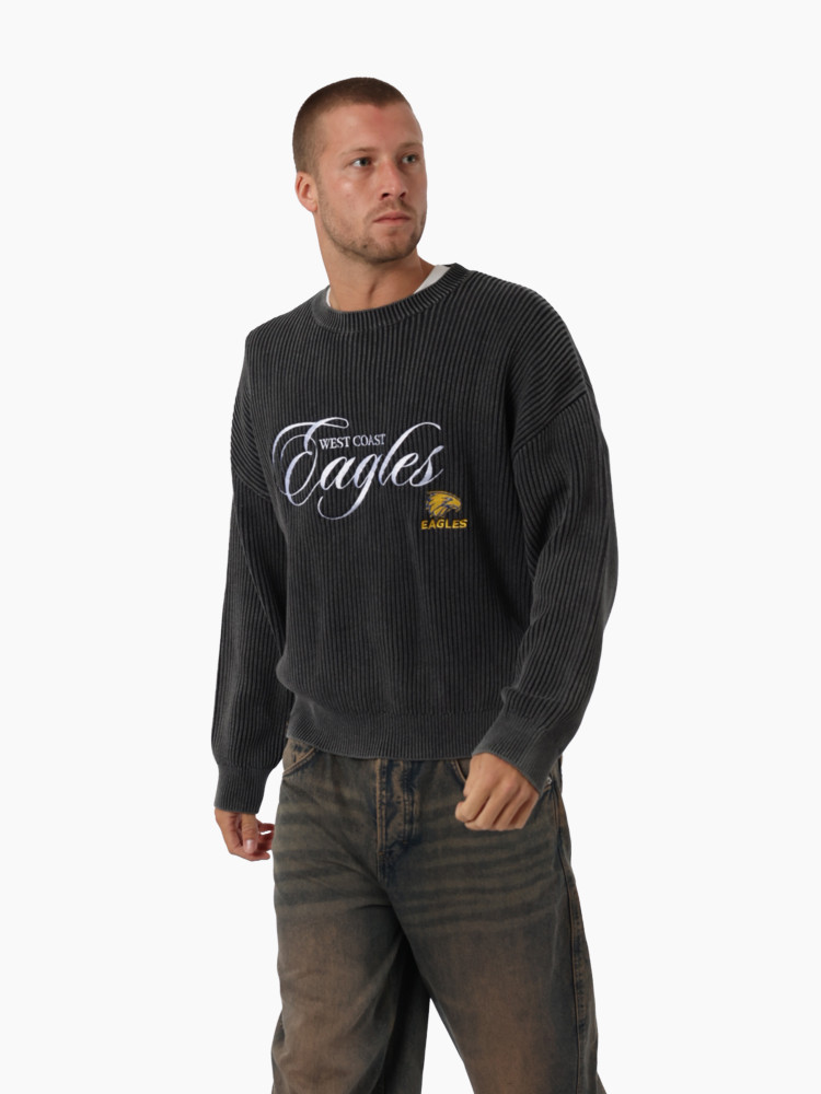 West Coast Eagles Adult Cropped Crew Knit (2026)