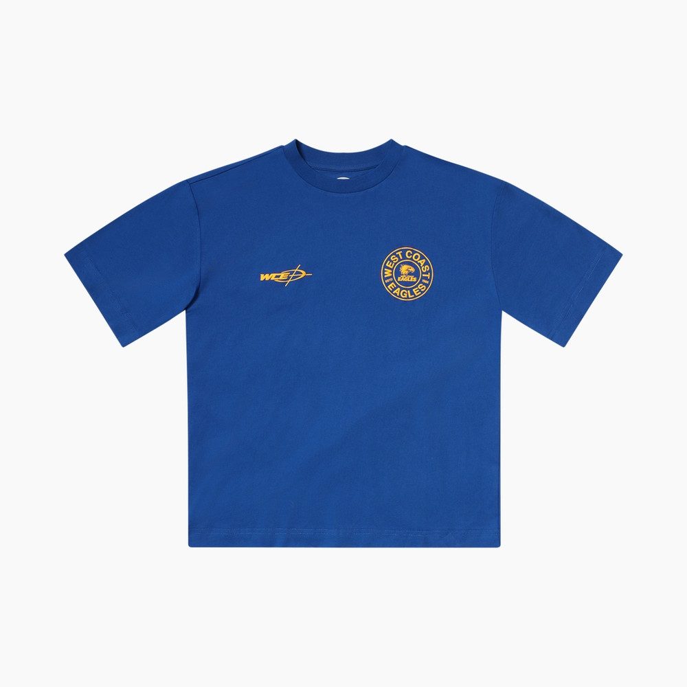 West Coast Eagles Youth Lifestyle Vintage Tee Royal (2026)