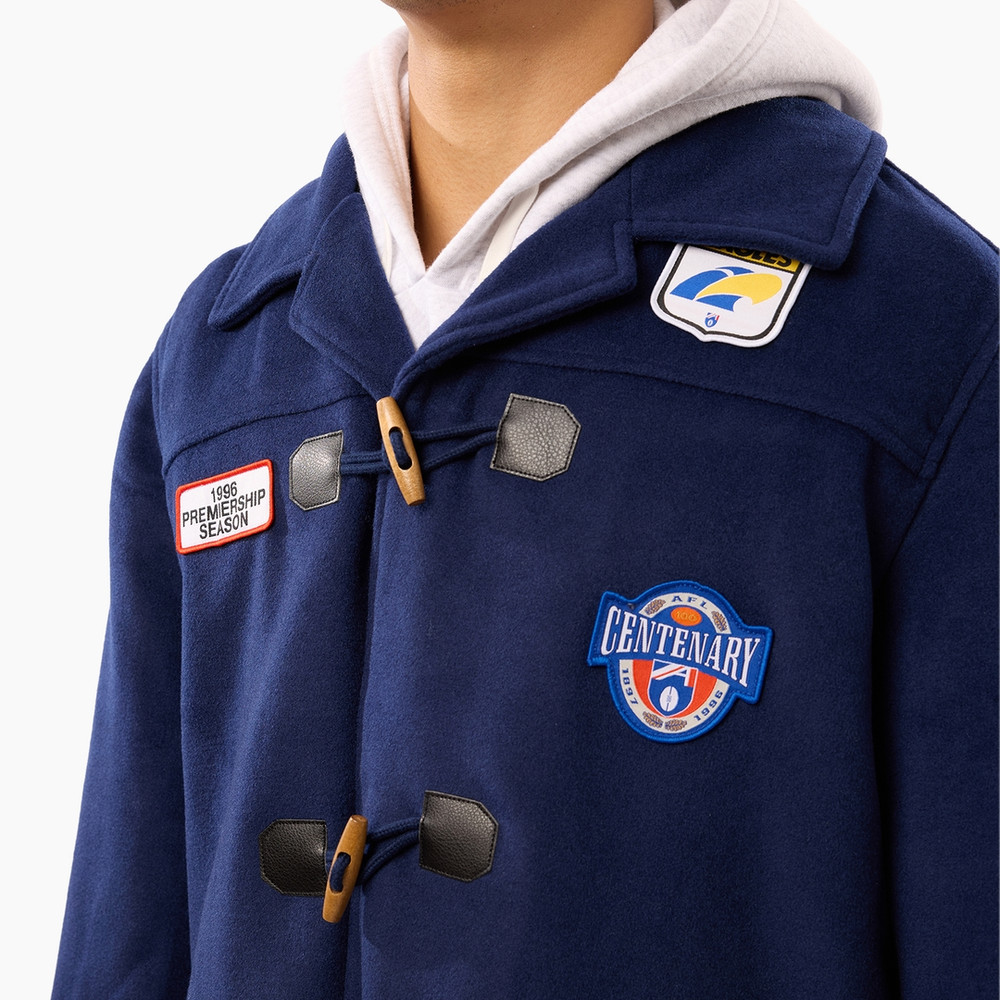 West Coast Eagles Mitchell and Ness Throwback Duffle Coat