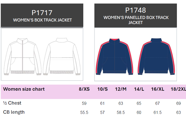 West Coast Eagles New Balance AFLW Women's Box Track Jacket (2026)