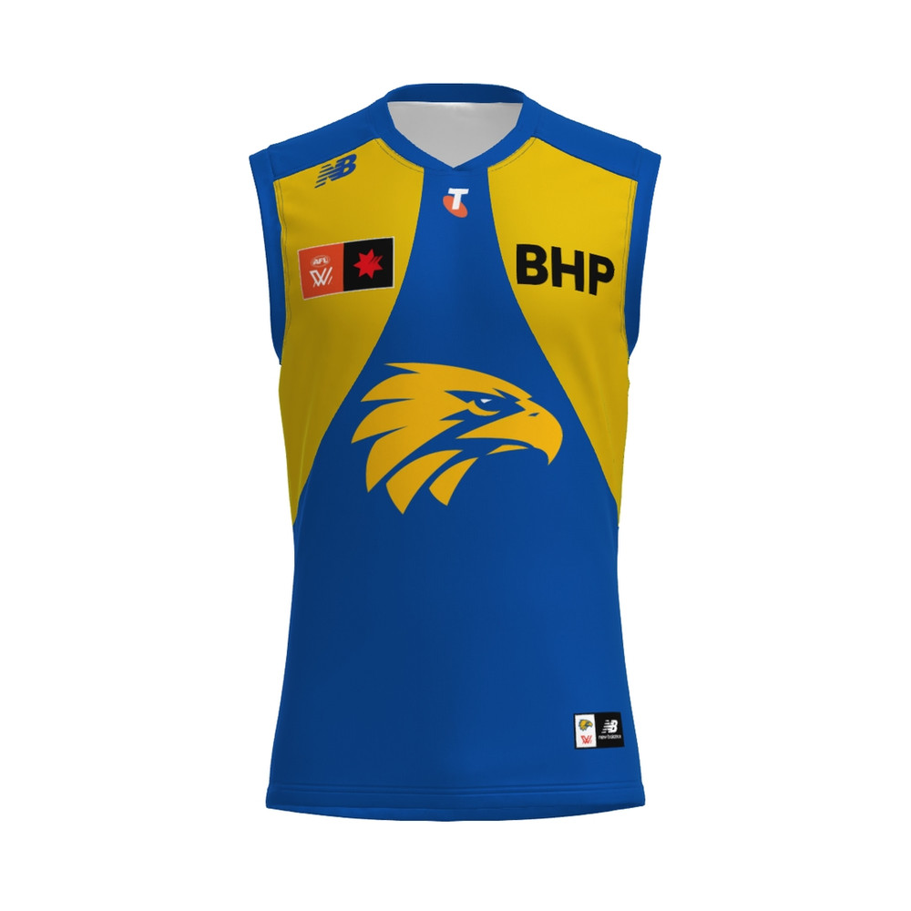 West Coast Eagles New Balance AFLW Youth Home Guernsey (2026)