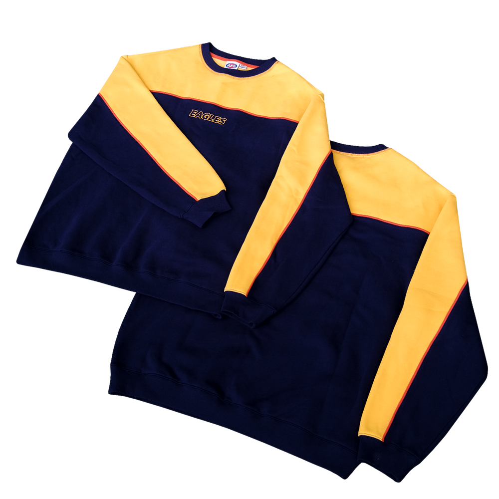 West Coast Eagles Ochre Range Navy Crew (2026)