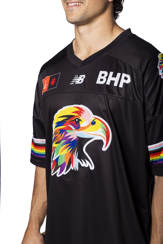 West Coast Eagles Adult New Balance Pride Grid-Iron Jersey (2026)