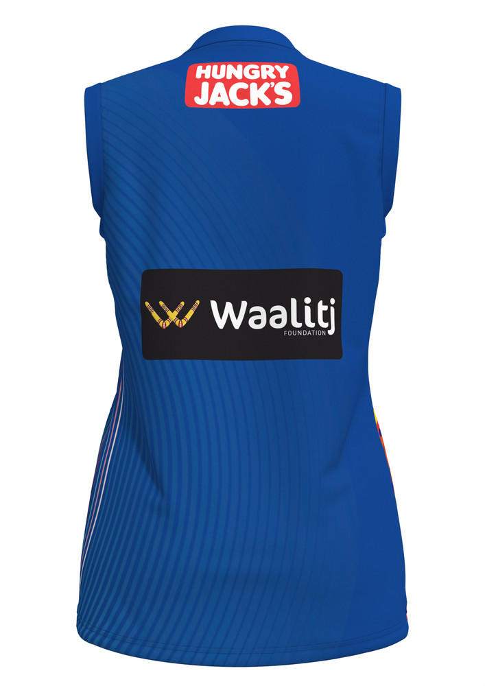 West Coast Eagles Youth New Balance AFLW Pride guernsey (2026)