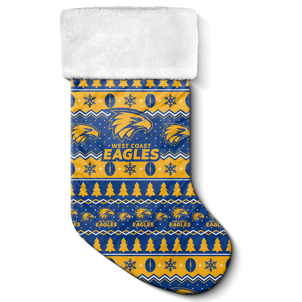 West Coast Eagles Jumbo Christmas Stocking (2026)
