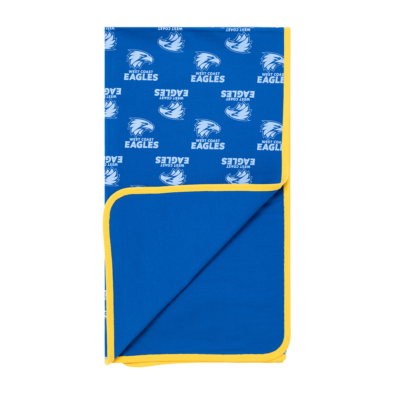 West Coast Eagles Infant Blanket Royal (W23) West Coast Eagles SuperStore