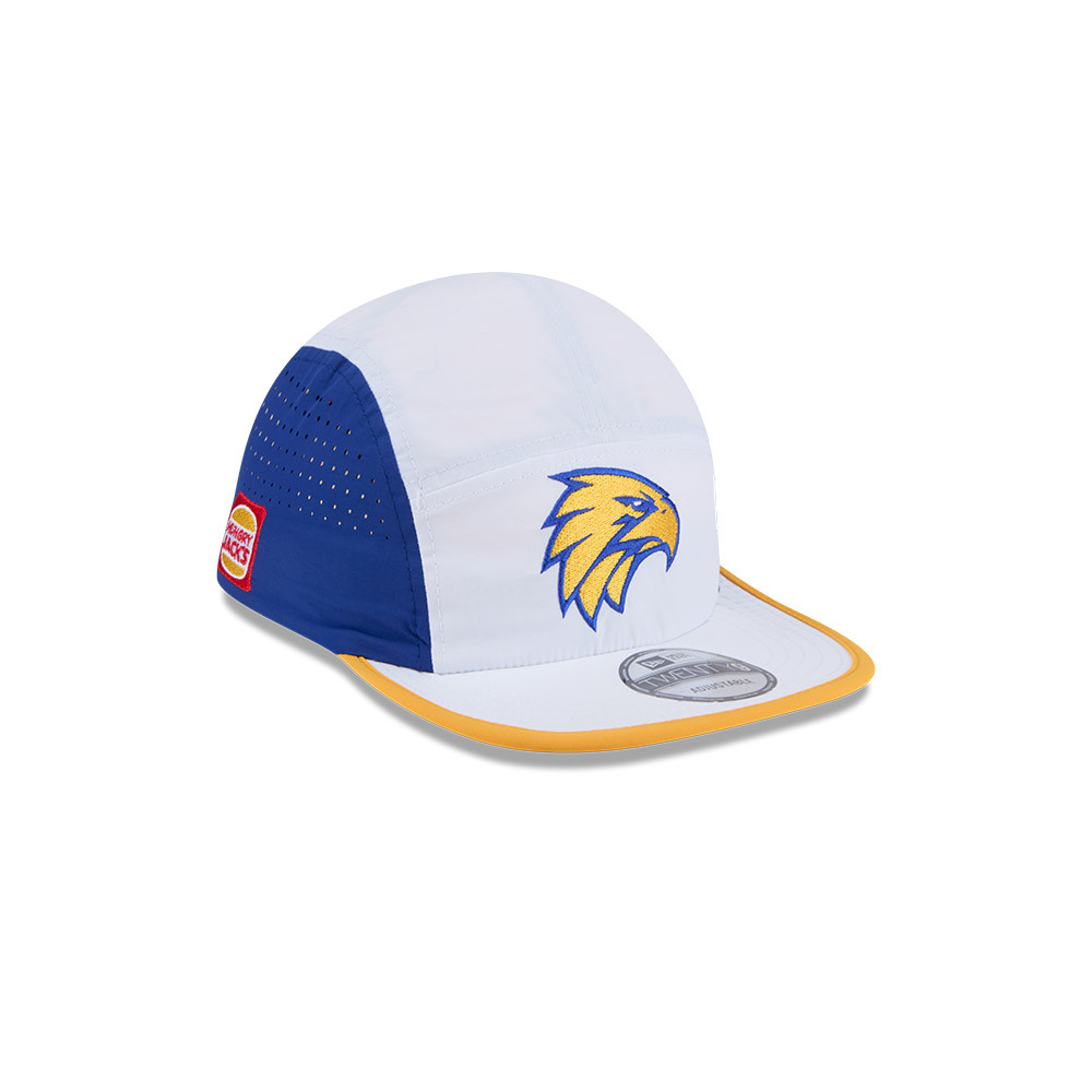 West Coast Eagles New Era Twenty9 Running Cap White (2025) West