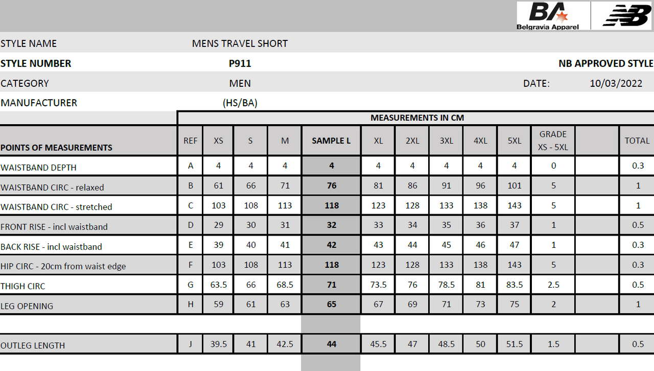West Coast Eagles New Balance Men's Travel Short Royal (2025