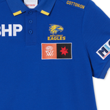 West Coast Eagles Cotton On AFLW Women's Media Polo (2023) West Coast Eagles Cotton On AFLW Women's Media Polo (2023)