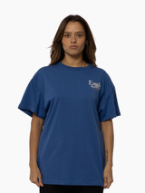 West Coast Eagles Women's Oversize Sports Tee Cobalt (2025) West Coast Eagles Women's Oversize Sports Tee Cobalt (2025)