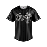West Coast Eagles Youth Blackout Baseball Shirt (2025)