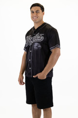 West Coast Eagles Adult Blackout Baseball Shirt (2025) West Coast Eagles Adult Blackout Baseball Shirt (2025)