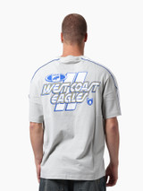West Coast Eagles Mitchell and Ness Panel Tee Silver (2026)