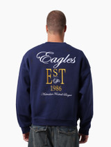 West Coast Eagles Script Box Crew Navy (2026)
