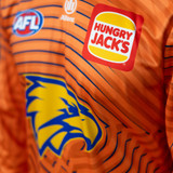 West Coast Eagles New Balance Long Sleeve Training Guernsey Orange (2026)