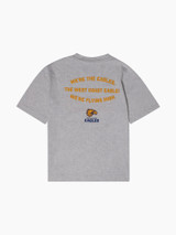 West Coast Eagles Youth Arch Vintage Tee Silver Marle (2026)