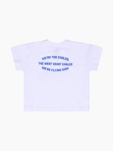 West Coast Eagles Infant Oversized Jersey Tee White (2026) (Updating)