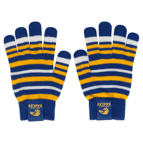 West Coast Eagles Supporter Gloves (W22)