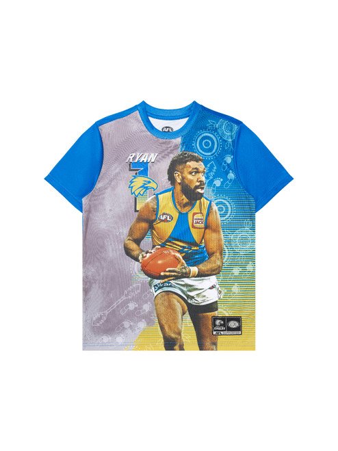 West Coast Eagles Adult Ryan First Nations Tee (W23)