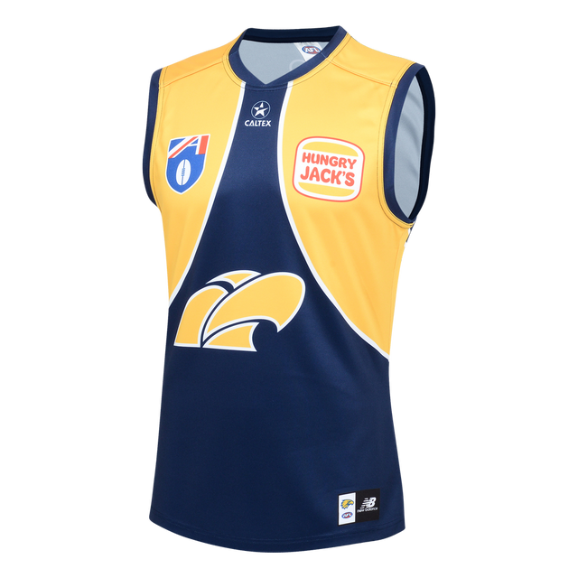 West Coast Eagles New Balance Youth Gather Round Guernsey (2024) West