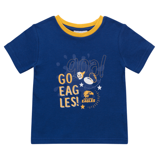 West Coast Eagles Infant Go! Tee (W22)