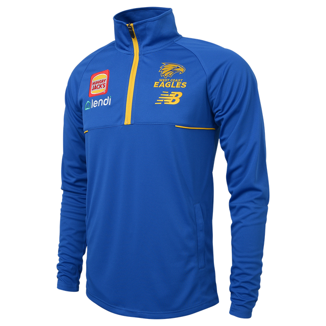 West Coast Eagles New Balance Women's Player Mid Layer Jumper Royal (2023)