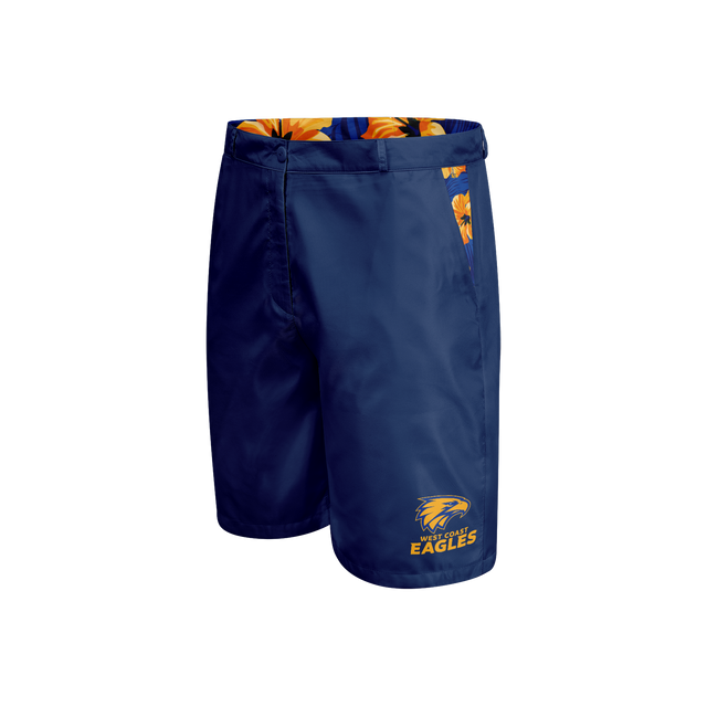 West Coast Eagles Men's 'Aloha' Golf Shorts