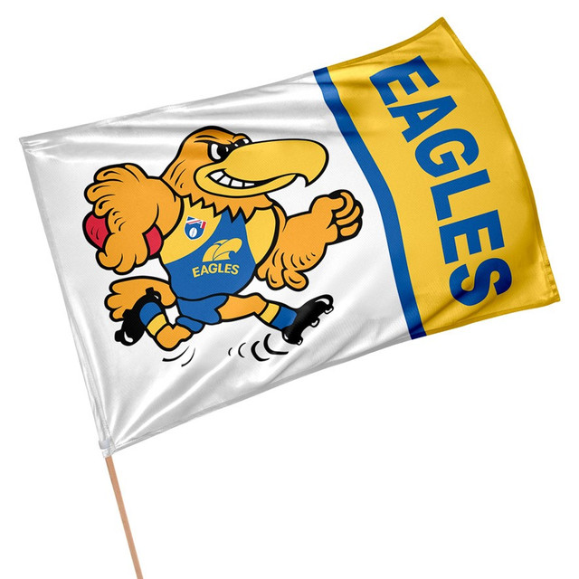 West Coast Eagles Retro Game Day Flag (2024)