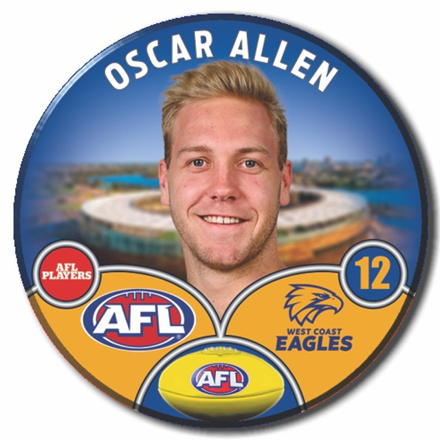 West Coast Eagles 2024 AFL Player Badge