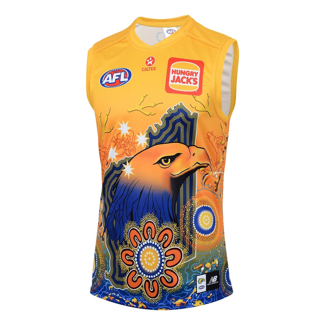 West Coast Eagles New Balance First Nations Adult Guernsey (2024)