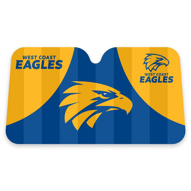 West Coast Eagles Car Sun Shade (2024)