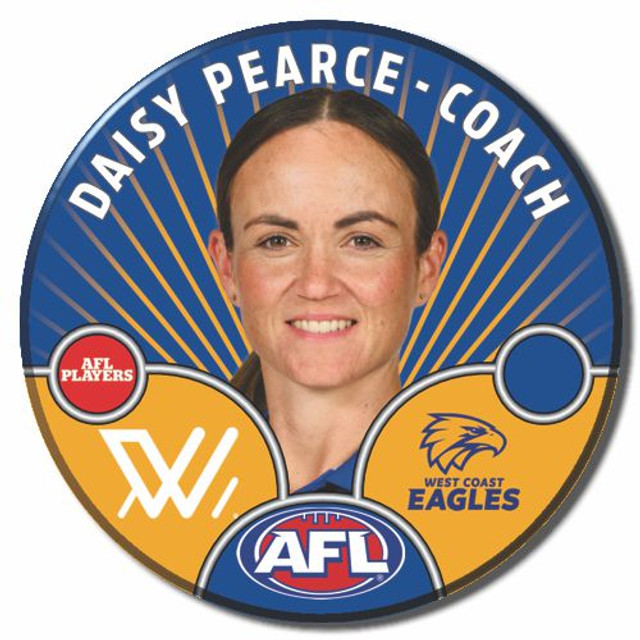 West Coast Eagles 2025 AFLW Player Badges