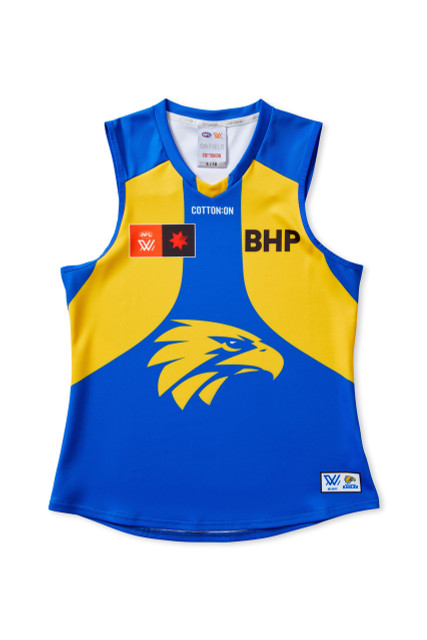 West Coast Eagles Cotton On AFLW Women's Home Guernsey (2025)