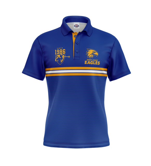 West Coast Eagles Ladies Sandman Polo (2025) West Coast Eagles Ladies Sandman Polo (2025)