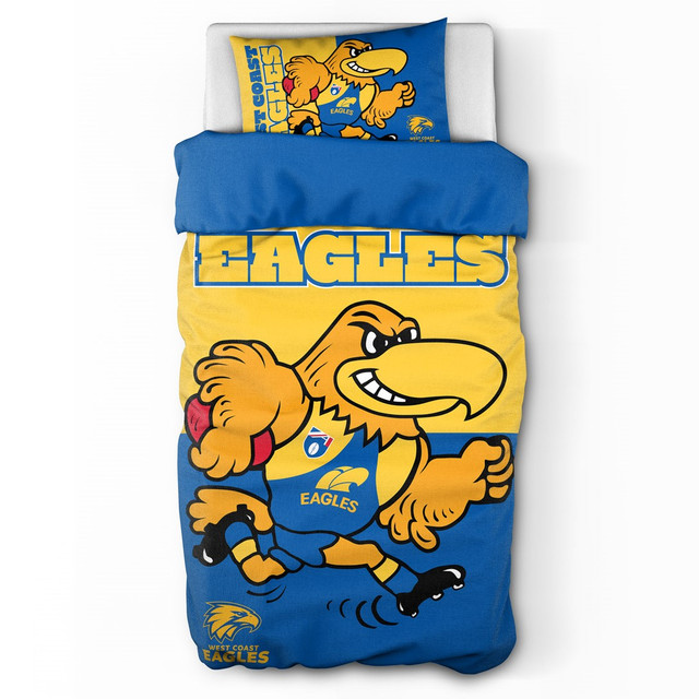 West Coast Eagles Single Quilt Cover (2025) West Coast Eagles Single Quilt Cover (2025)