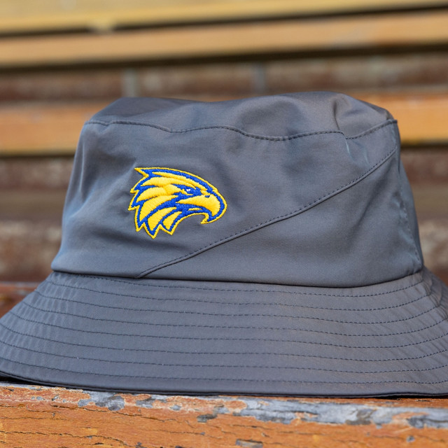 West Coast Eagles Performance Bucket Cap Gunmetal (2025) West Coast Eagles Performance Bucket Cap Gunmetal (2025)