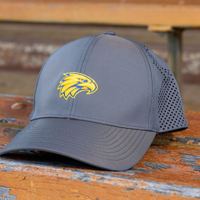 West Coast Eagles Performance Cap Gunmetal (2025) West Coast Eagles Performance Cap Gunmetal (2025)