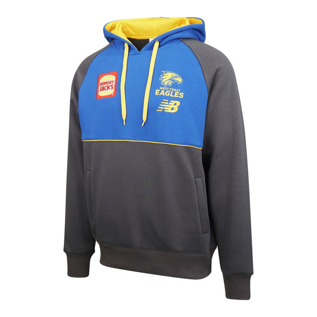 West Coast Eagles New Balance Youth Carbon Hoodie (2026)
