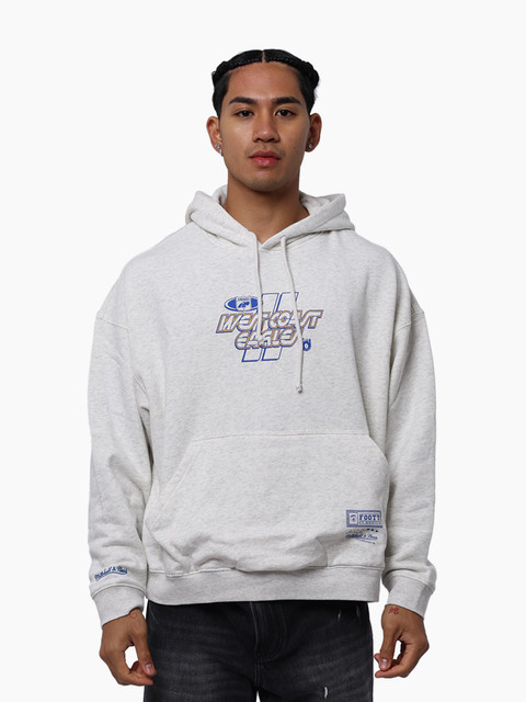 West Coast Eagles Mitchell and Ness Panel Box Hood Silver Marle (2026)