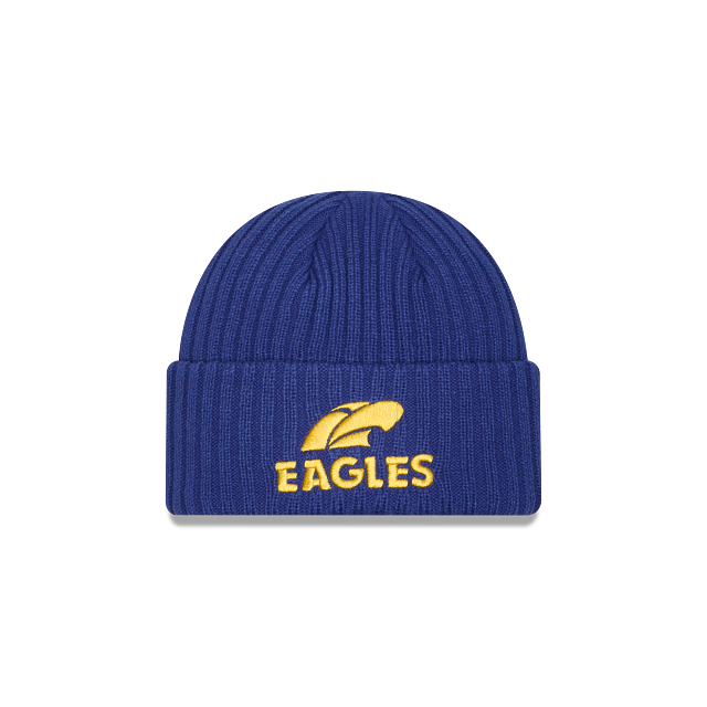 West Coast Eagles New Era Knit Heritage Beanie (2026)