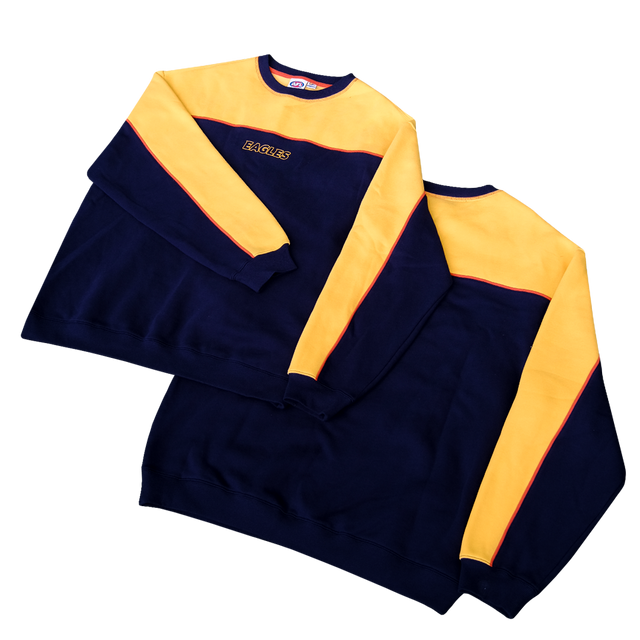 West Coast Eagles Ochre Range Navy Crew (2026)