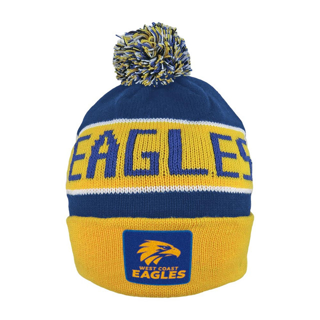 West Coast Eagles Bar Beanie West Coast Eagles Bar Beanie