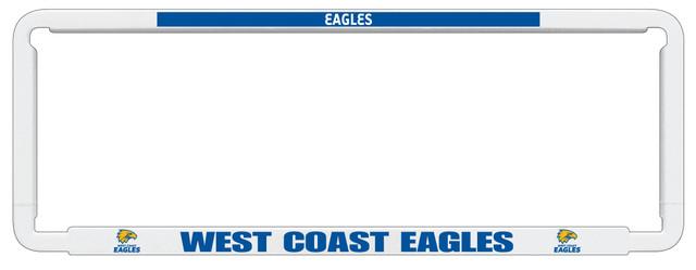 West Coast Eagles License Plate Frames