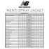 West Coast Eagles New Balance Men's Fusion Spray Jacket (2023)