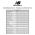 West Coast Eagles New Balance Women's Trackpants Charcoal (2023)