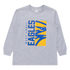 West Coast Eagles Youth Long Sleeve Mascot Tee Grey (W23)
