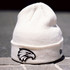 West Coast Eagles New Era Knit Beanie Ivory/Black