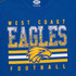 West Coast Eagles Youth Sketch Tee (S23)